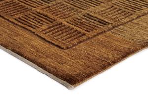 Tapis de couloir Juma Relief II Marron - Textile - 76 x 1 x 270 cm