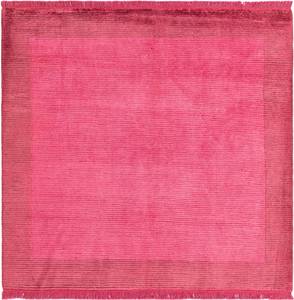 Tapis Darya CLXIII Rose foncé - Textile - 147 x 1 x 152 cm