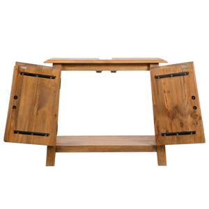 Waschtischunterschrank Braun - Massivholz - Holzart/Dekor - 70 x 63 x 70 cm