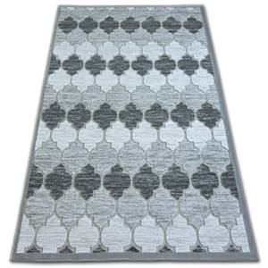 Tapis Acrylique Yazz 3766 Gris Trèfl 160 x 220 cm