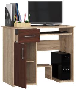 Schreibtisch JAY Classic Eiche Sonoma Dekor - Wenge Dekor