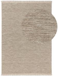 Tapis de laine Silas Taupe - 170 x 240 cm