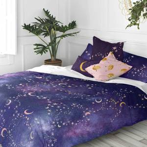 Ultraviolet Kissenbezug (2er Set) Textil - 1 x 50 x 50 cm