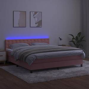 Boxspringbett 3017268-21 Pink - Breite: 180 cm