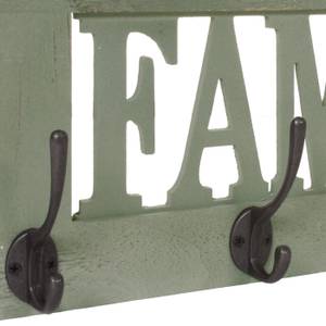 Vestaire murale Family style shabby Vert