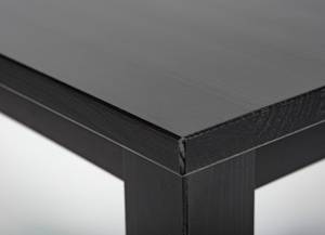 Couchtisch Hiltwin Schwarz - Massivholz - 45 x 55 x 45 cm