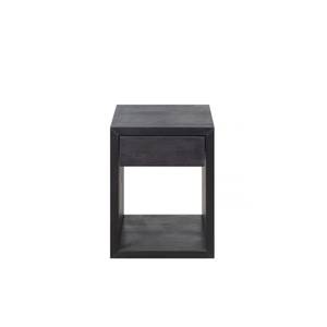 2 x Schwebender Nachttisch HUGO, schwarz Schwarz - Breite: 30 cm