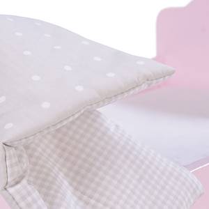 Puppenstandbett Prinzessin Sophie Pink - Massivholz - 31 x 53 x 52 cm