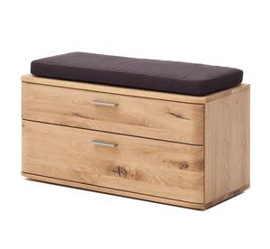 Garderobenbank Nico 1-OK Braun - Holzart/Dekor - Holz teilmassiv - 90 x 44 x 38 cm