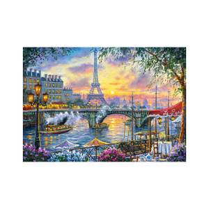 Puzzle Teezeit in Paris 500 Teile Papier - 25 x 4 x 35 cm