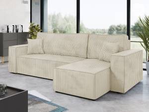 Ecksofa Karl Cord Beige