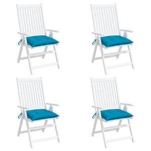 Stuhlkissen 3010060-2 (4er Set) Hellblau - 40 x 40 cm