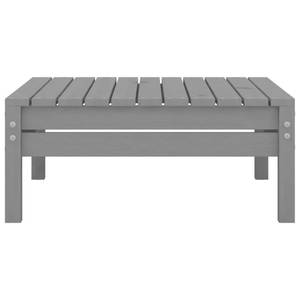 Garten-Lounge-Set Grau - Massivholz - Holzart/Dekor - 64 x 29 x 64 cm