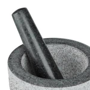 Mortier avec pilon Gris - Pierre - 15 x 10 x 15 cm