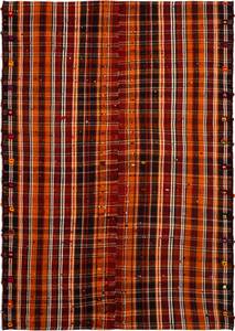 Teppich Jajim LXXXIII Orange - Textil - 147 x 1 x 214 cm