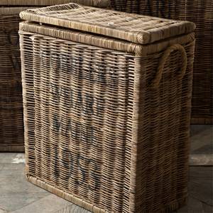 Cobblers Wharf Trunk Small Braun - Rattan - Massivholz - 63 x 73 x 32 cm