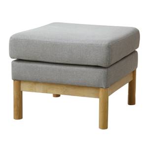 Hocker HOLLY Grau Grau - Holz teilmassiv - 56 x 44 x 56 cm