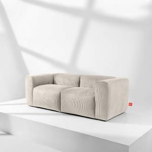 Einzelsofa BUFFO 3-Sitzer Creme - Breite: 210 cm