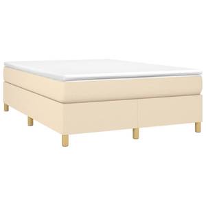 Cadre de lit 3016026-5 Marron - Blanc crème - Largeur : 140 cm