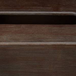 Boîte à mouchoirs en bambou marron foncé Marron - Bambou - 24 x 8 x 12 cm