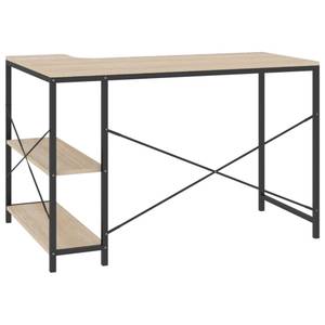 Computer Tisch Braun - Holzwerkstoff - Massivholz - 110 x 70 x 110 cm