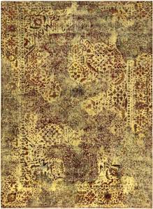 Tapis Vintage Royal LV Jaune - Textile - 196 x 1 x 268 cm