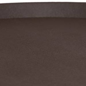 Lot de 5 plateaux de service marrons Marron - Matière plastique - 35 x 2 x 35 cm