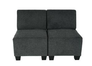 Modular 2-Sitzer Sofa Moncalieri Anthrazit