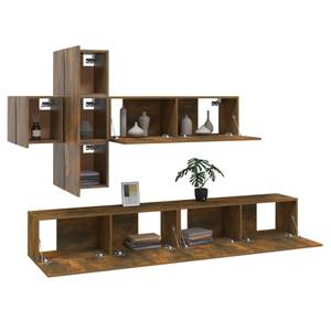 TV-Schrank 7er Set D649 Raucheiche Dekor