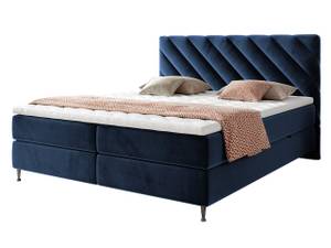 Boxspringbett Enzo Blau - Breite: 188 cm