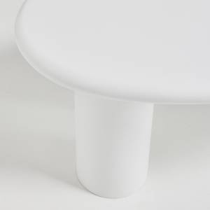 Table basse Luna Blanc - Pierre - 60 x 40 x 120 cm