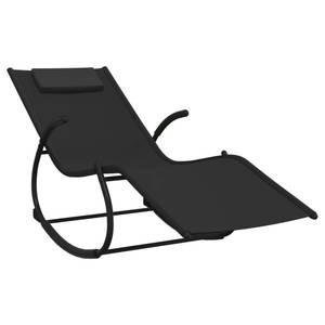 Chaise longue 3011837-1 Noir - Nombre de pièces dans le lot : 1