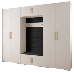 Vestiaire Inova 3 Z9 Noir - Doré - Blanc - Doré