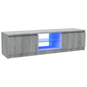 TV-Schrank mit LED-Leuchten D912 Grau - 30 x 120 cm