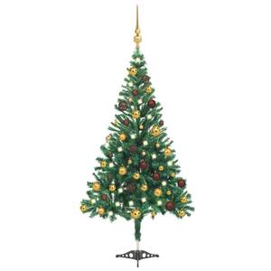 Weihnachtsbaum 3009437-1 Gold - Grün - 65 x 120 x 65 cm - Kunststoff