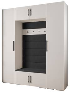 Garderobe Inova 3 Z13 Schwarz - Weiß - Schwarz