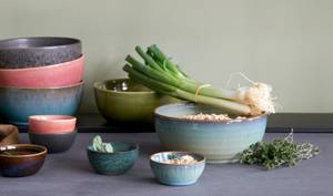 Dip-Gericht Poke Bowls Blau - Keramik - 2 x 4 x 8 cm