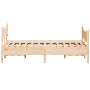 Bettgestell-K-18858 Braun - Holzwerkstoff - 166 x 81 x 206 cm