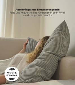 Riesenkissen Das Anschmiegsame Beige