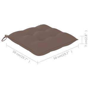 Gartenstuhl (6er Set) 3009169-4 Taupe