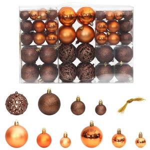 Weihnachtskugel (100er Set) 295555 Braun