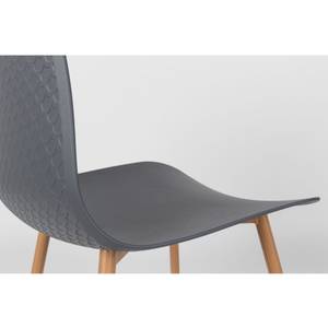 Lot de 2 chaises Leon Gris