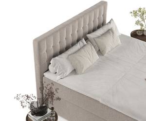 Boxspringbett Ampio Braun - Breite: 200 cm