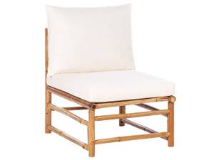 Set de jardin CERRETO Blanc crème - Chêne clair - Blanc - 67 x 187 cm - 1 set