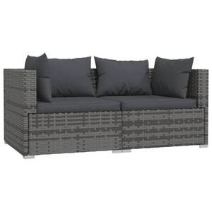 Salon de jardin (lot de 3) 3013629-6 Anthracite - Gris