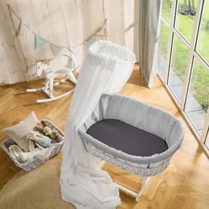 Baby-Spannbettlaken 2er-Pack 209145 Anthrazit - Tiefe: 70 cm