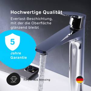 AM.PM Waschtischarmatur Wasserhahn Silber