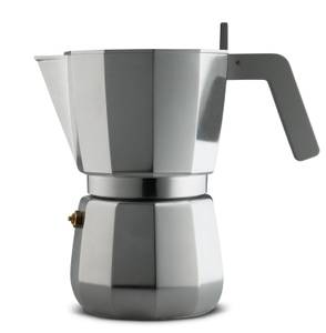 Kaffeemaschine Moka Silber - Keramik - 12 x 21 x 21 cm