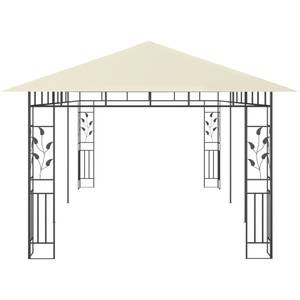 Gartenpavillon 3005303 Creme - Tiefe: 600 cm