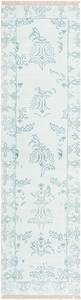 Tapis de passage Darya CCCVI Bleu - Textile - 79 x 1 x 300 cm